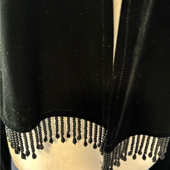 R & M Richards Elegant Black Evening Cardigan - Picture 3 of 5